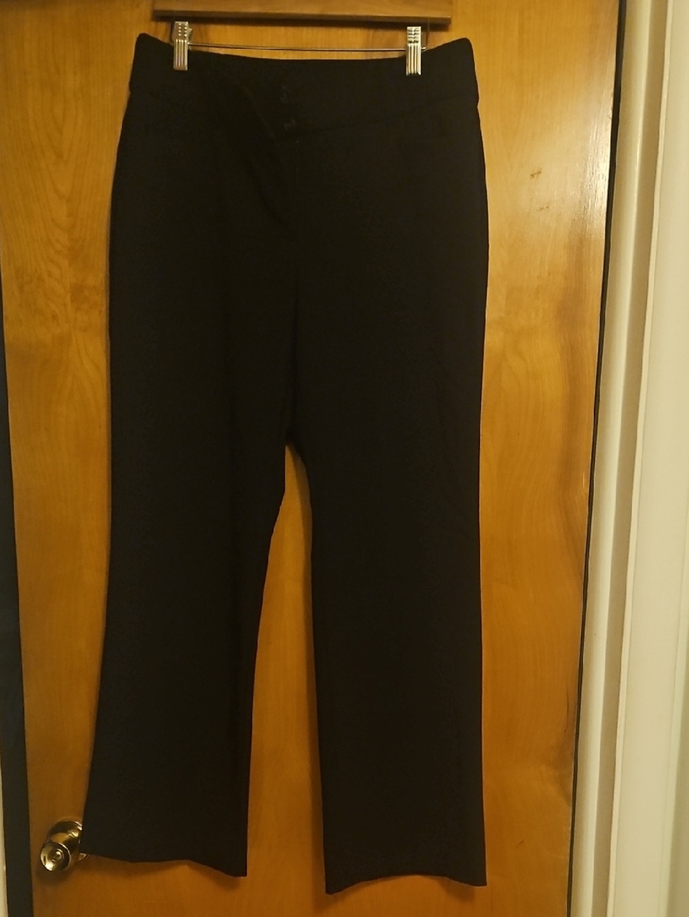 Alfani Black Boot-Cut Dress Pants